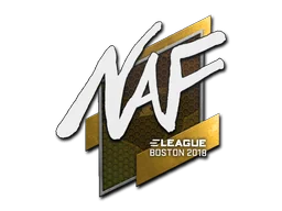 Naklejka | NAF | Boston 2018