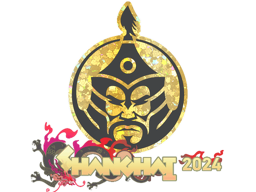 Aufkleber | The MongolZ (Glitzer) | Shanghai 2024