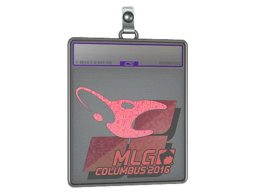 Placa de pegatinas | mousesports (holográfica) | MLG Columbus 2016