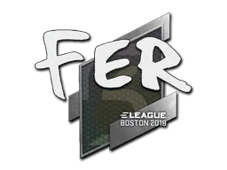 Klistermärke | fer | Boston 2018