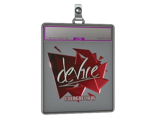 Klistermärkesfodral | device (Foil) | Cologne 2016