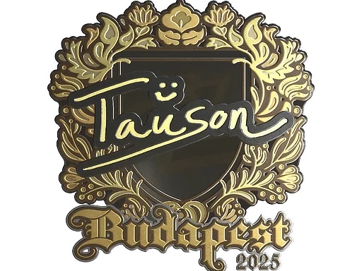 印花 | Tauson（金色）| 2025年布达佩斯锦标赛
