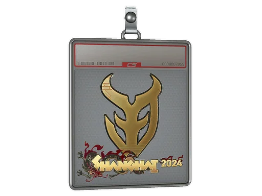 Sticker Slab | 3DMAX (Gold) | Shanghai 2024