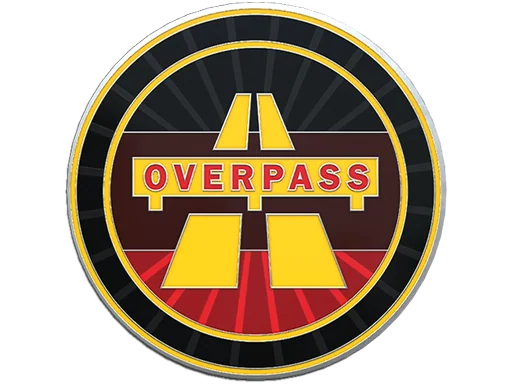Anstecknadel: Overpass (Echt)