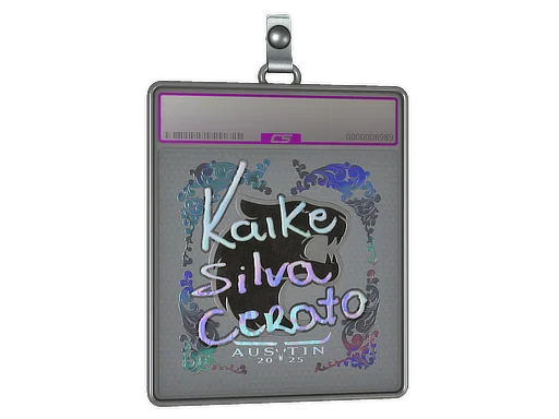 Placa de pegatinas | KSCERATO (holográfica) | Austin 2025
