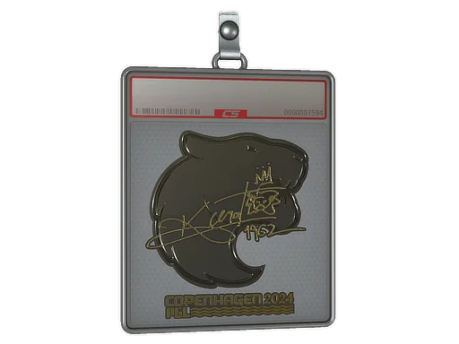 Sticker Slab | KSCERATO (Gold) | Copenhagen 2024