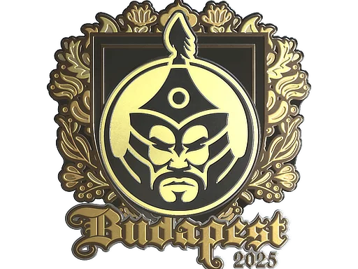印花 | The MongolZ（金色）| 2025年布达佩斯锦标赛