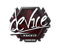 Klistermärke | device | London 2018
