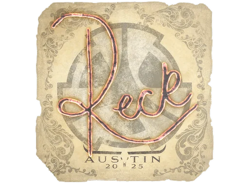 印花 | reck | 2025年奥斯汀锦标赛