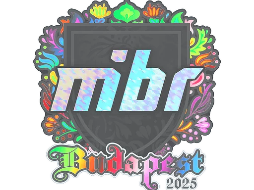 Aufkleber | MIBR (Holo) | Budapest 2025