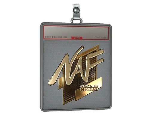 Aufkleberhülle | NAF (Gold) | Boston 2018