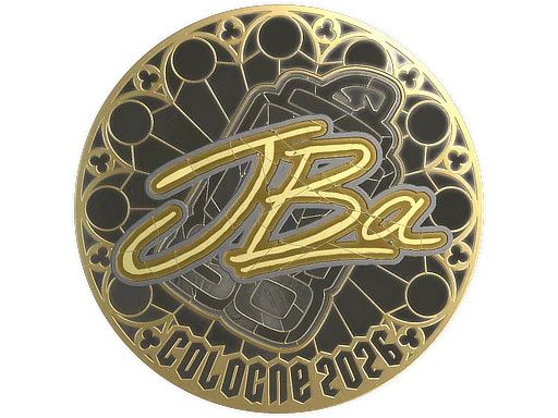 Aufkleber | JBa (Gold) | Köln 2026