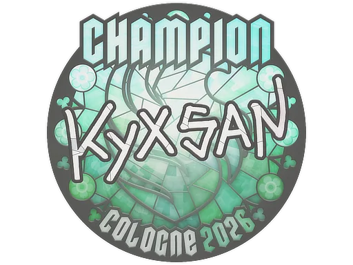 Aufkleber | kyxsan (Meister) | Köln 2026