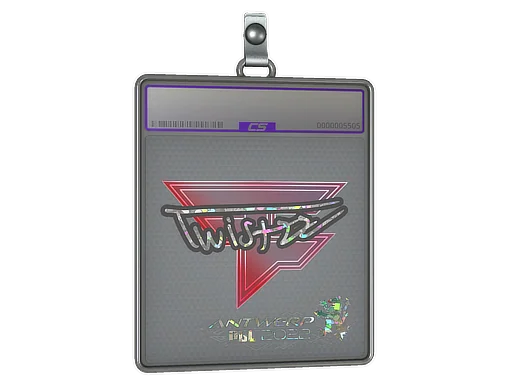 Placa de pegatinas | Twistzz (purpurina) | Amberes 2022