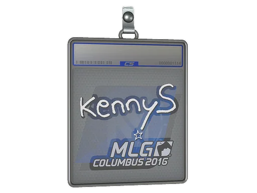 Klistermärkesfodral | kennyS | MLG Columbus 2016