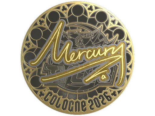 印花 | Mercury (金色) | 2026年科隆锦标赛