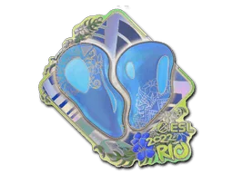 Klistermärke | 00 Nation (holo) | Rio 2022
