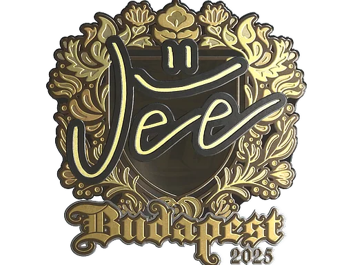 Adesivo | Jee (Dourado) | Budapeste 2025