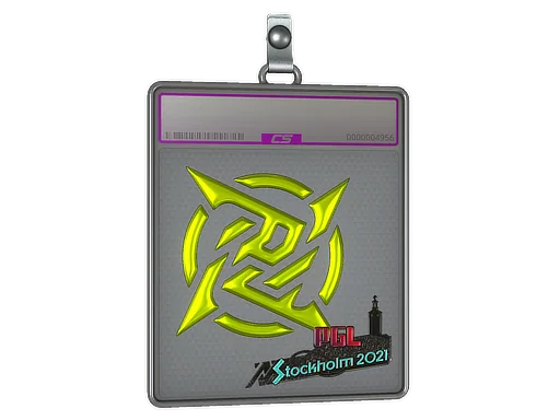 Placa de pegatinas | Ninjas in Pyjamas (reflectante) | Estocolmo 2021