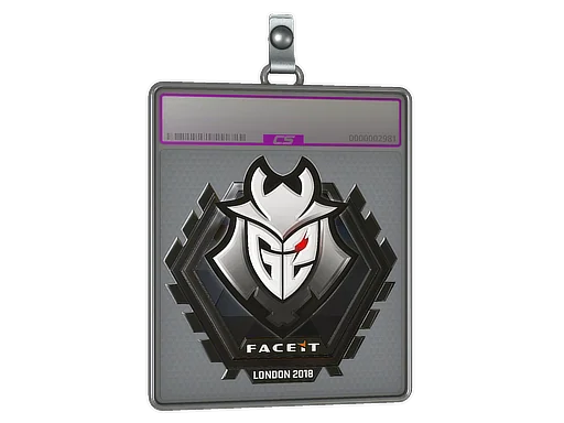 Aufkleberhülle | G2 Esports (Glanz) | London 2018
