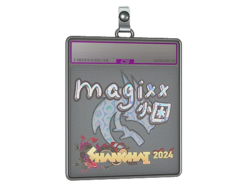Pokrowiec na naklejkę | magixx (holograficzna) | Szanghaj 2024