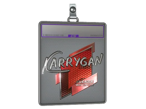 Placa de Adesivo | karrigan (Brilhante) | Boston 2018