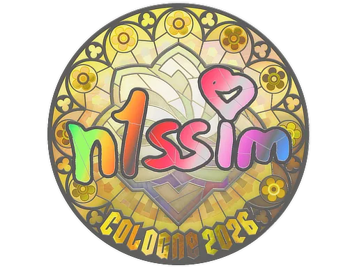 Klistermärke | n1ssim (holo) | Cologne 2026
