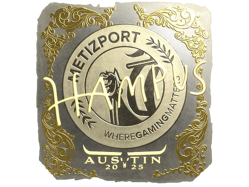 印花 | hampus（金色）| 2025年奥斯汀锦标赛