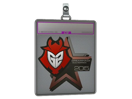 Klistermärkesfodral | G2 Esports (Foil) | Cluj-Napoca 2015