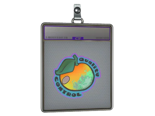 Sticker Slab | Quality Control (Holo)