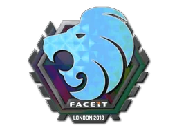 Pegatina | North (holográfica) | Londres 2018