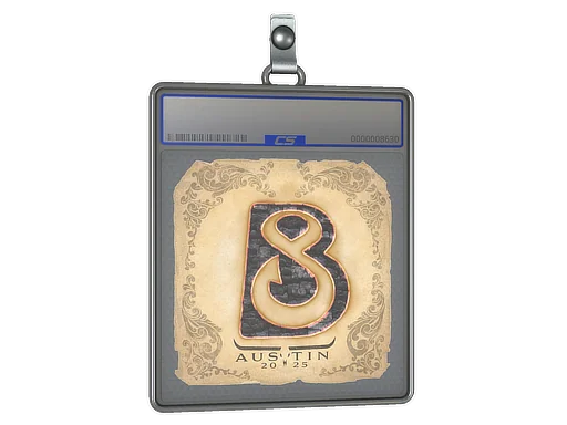 Placa de pegatinas | B8 | Austin 2025