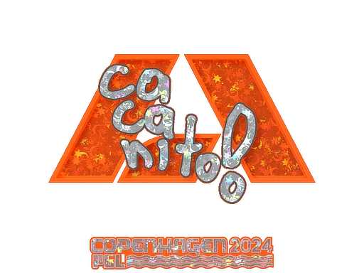 Adesivo | CacaNito (Purpurinado) | Copenhague 2024
