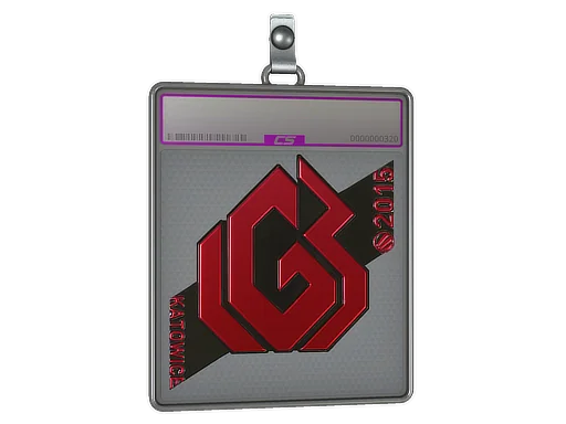 Placa de pegatinas | LGB eSports (reflectante) | Katowice 2015