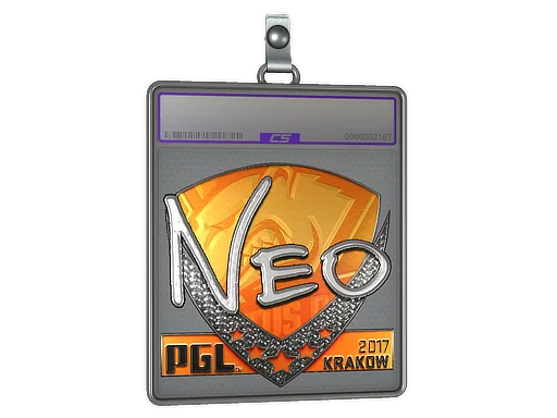 Klistermärkesfodral | NEO (Foil) | Krakow 2017