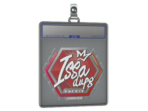 Placa de pegatinas | ISSAA | Londres 2018