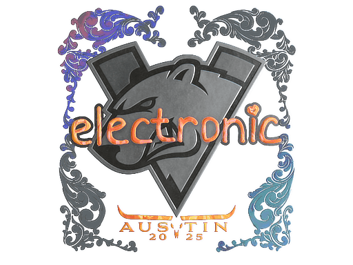 印花 | electronic(全息)| 2025年奥斯汀锦标赛