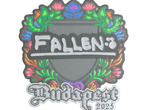 Adesivo | FalleN (Bordado) | Budapeste 2025