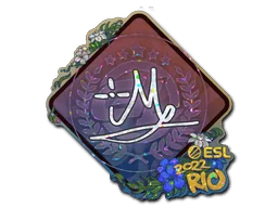 Aufkleber | iM (Glitzer) | Rio 2022