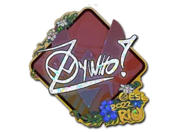 Sticker | ZywOo (Glitter) | Rio 2022