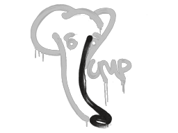 Grafite Lacrado | UMP-45 (Coice) (Branco tubarão)