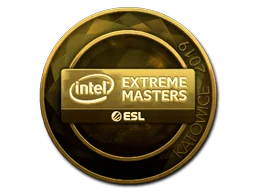 Aufkleber | IEM (Gold) | Kattowitz 2019