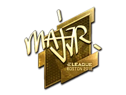 印花 | MAJ3R（金色）| 2018年波士顿锦标赛