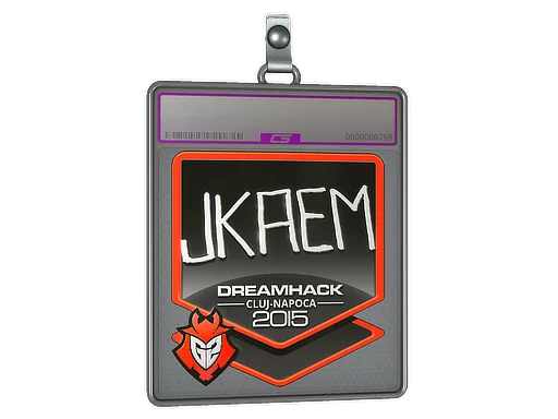 Sticker Slab | jkaem (Foil) | Cluj-Napoca 2015