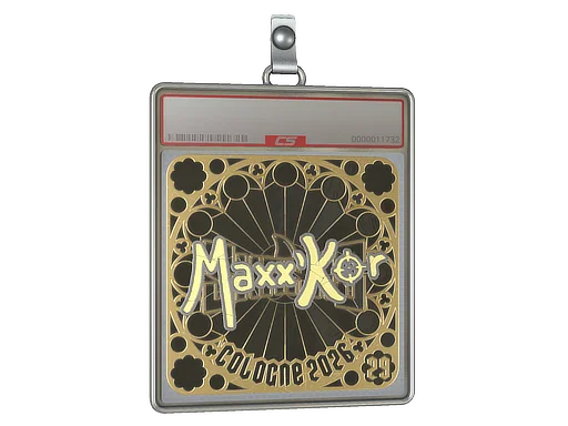 印花板 | maxxkor (金色，排名) | 2026年科隆锦标赛