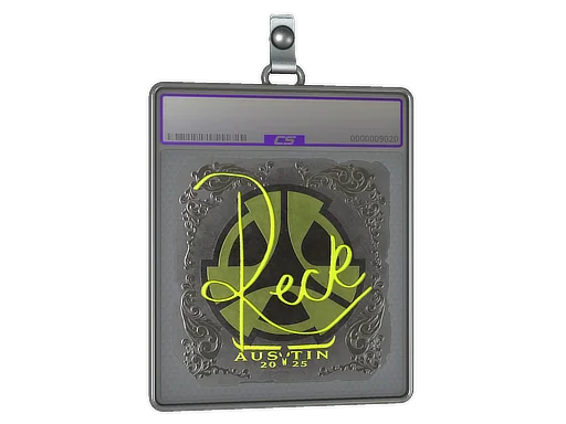 Placa de Adesivo | reck (Brilhante) | Austin 2025
