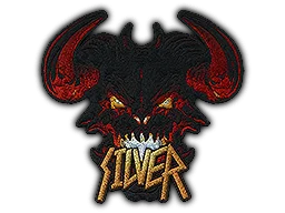 Parche | Demonio Plateado (metal)