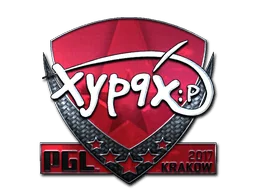 Klistermärke | Xyp9x (Foil) | Krakow 2017