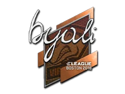Klistermärke | byali | Boston 2018