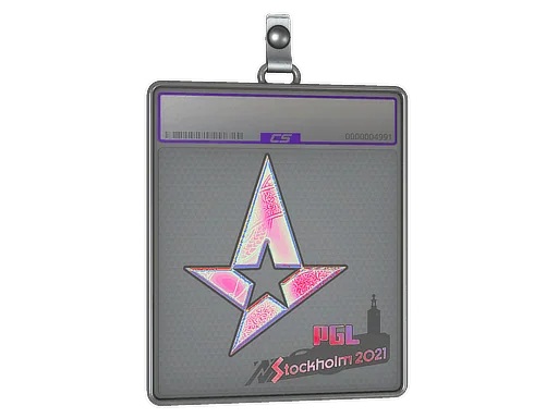 Pokrowiec na naklejkę | Astralis (holograficzna) | Sztokholm 2021